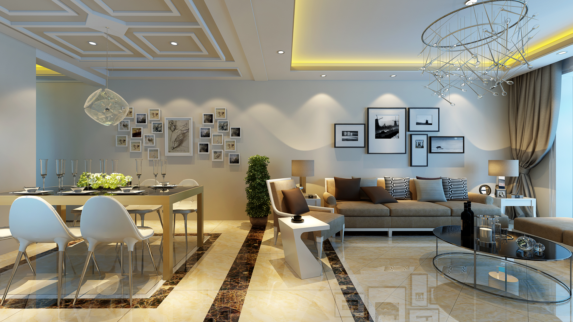 貴陽裝修設(shè)計,現(xiàn)代簡約風(fēng)格精裝案例!